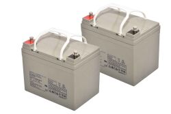 12V 36Ah Deep Cycle Jel Akü 2 adet 