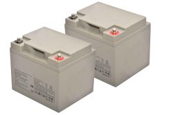 12V 45Ah Deep Cycle Akü 2 adet 