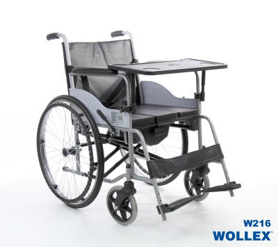 W216 Klozetli Manuel Tekerlekli Sandalye - 2