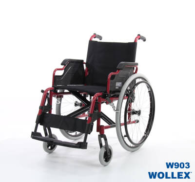W903 Alüminyum Manuel Tekerlekli Sandalye - 1